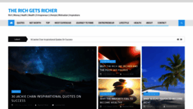 What Therichgetsricher.com website looked like in 2020 (4 years ago)
