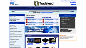 What Tradelead.com website looked like in 2020 (4 years ago)