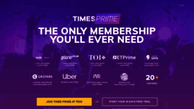 What Timesprime.com website looked like in 2020 (4 years ago)