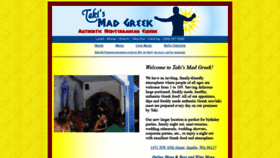 What Takismadgreek.com website looked like in 2020 (4 years ago)