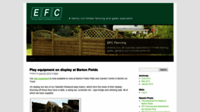 What Timberfencesandgates.com website looked like in 2020 (4 years ago)