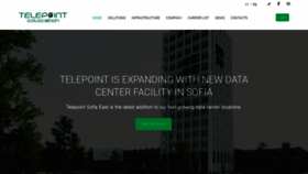 What Telepoint.bg website looked like in 2020 (4 years ago)