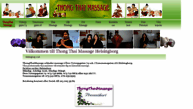 What Thongthaimassage.com website looked like in 2020 (4 years ago)