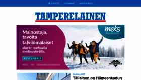 What Tamperelainen.fi website looked like in 2020 (4 years ago)