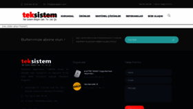 What Teksistem.com website looked like in 2020 (4 years ago)