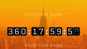 What Trustcombank.com website looked like in 2020 (4 years ago)