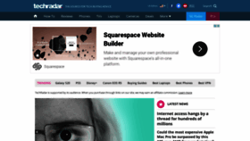 What Techradar.com website looked like in 2020 (4 years ago)