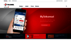 What Telkomsel.com website looked like in 2020 (4 years ago)