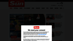 What Thesun.co.uk website looked like in 2020 (4 years ago)