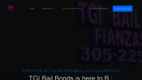 What Tgibail.com website looked like in 2020 (5 years ago)