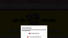 What Topman.com website looked like in 2020 (5 years ago)