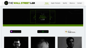 What Thewallstreetlab.com website looked like in 2020 (4 years ago)