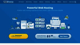 What Thcservers.com website looked like in 2020 (4 years ago)