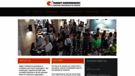 What Target-conferences.com website looked like in 2020 (4 years ago)