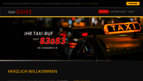 What Taxi-83083.de website looked like in 2020 (4 years ago)