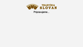 What Televiziaslovan.sk website looked like in 2020 (4 years ago)