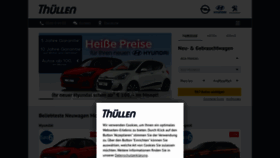 What Thuellen.de website looked like in 2020 (4 years ago)