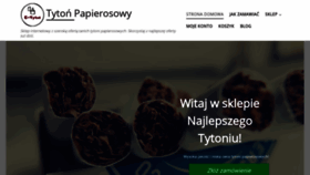 What Tytonpapierosowy.pl website looked like in 2020 (4 years ago)