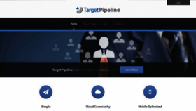 What Targetpipeline.com website looked like in 2020 (4 years ago)