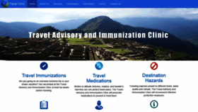 What Travelclinicmd.com website looked like in 2020 (4 years ago)
