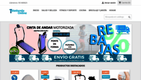 What Teletiendaonline.es website looked like in 2020 (4 years ago)
