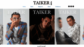 What Taikermagazine.com website looked like in 2020 (4 years ago)