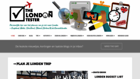 What Thelondontester.com website looked like in 2020 (4 years ago)