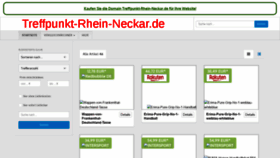What Treffpunkt-rhein-neckar.de website looked like in 2020 (4 years ago)