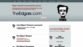 What Theedgars.com website looked like in 2020 (4 years ago)