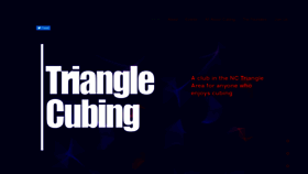 What Trianglecubing.org website looked like in 2020 (4 years ago)