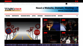 What Tempotimor.com website looked like in 2020 (4 years ago)
