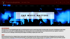 What Trueaudiophile.com website looked like in 2020 (4 years ago)
