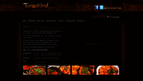 What Tamarindspice.co.uk website looked like in 2020 (5 years ago)