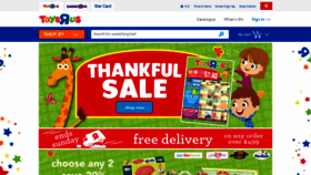 What Toysrus.com.hk website looked like in 2020 (4 years ago)