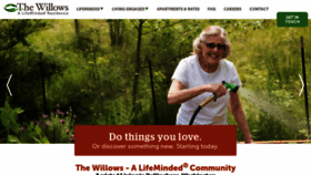 What Thewillowsbellingham.com website looked like in 2020 (4 years ago)