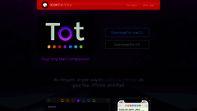 What Tot.rocks website looked like in 2020 (4 years ago)