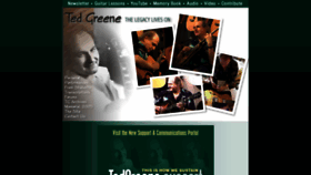 What Tedgreene.com website looked like in 2020 (4 years ago)
