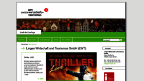 What Tourismus-lingen.de website looked like in 2020 (4 years ago)