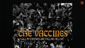 What Thevaccines.com website looked like in 2020 (4 years ago)