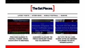 What Thesetpieces.com website looked like in 2020 (4 years ago)