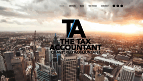 What Thetaxaccountant.com.au website looked like in 2020 (4 years ago)