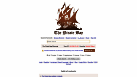 What Tpbaysproxy.com website looked like in 2020 (4 years ago)
