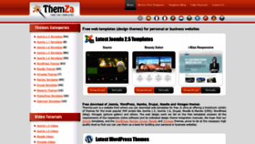 What Themza.com website looked like in 2020 (4 years ago)