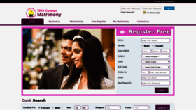 What Tdtachristianmatrimony.com website looked like in 2020 (4 years ago)