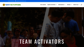 What Teamactivators.com website looked like in 2020 (4 years ago)