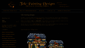 What Tolepaintingdesigns.com website looked like in 2020 (4 years ago)