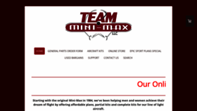 What Teammini-max.com website looked like in 2020 (4 years ago)