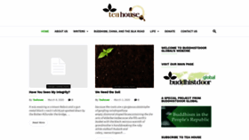 What Teahouse.buddhistdoor.net website looked like in 2020 (4 years ago)