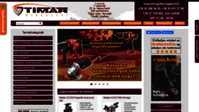 What Timarszerszam.hu website looked like in 2020 (4 years ago)