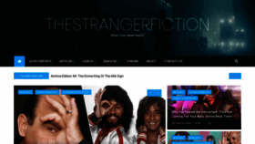 What Thestrangerfiction.com website looked like in 2020 (4 years ago)